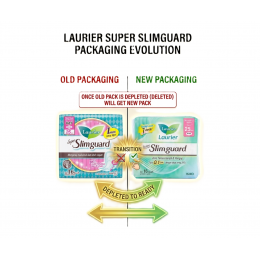 Laurier Super Slimguard Day 25cm 16s